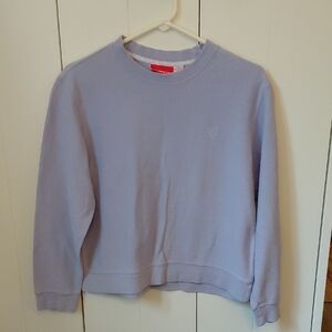 Liz Claiborne Purple Crewneck Sweater with Classic Design